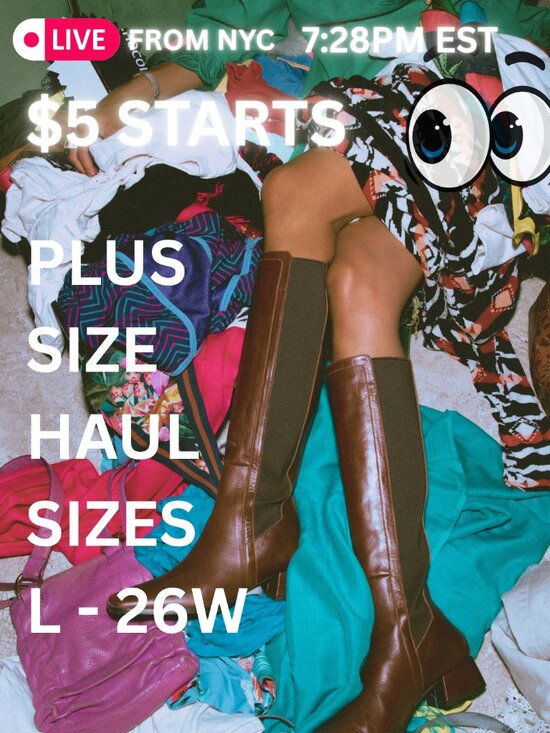 Dresses & Skirts - Curvy Girls Plus Size Haul $5 Starts NWT & Pre-Loved Free Giveaway 7:28 Today!!!